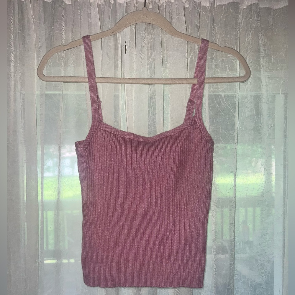 Astr Pink Ribbed Sweater - Picture 5 of 9